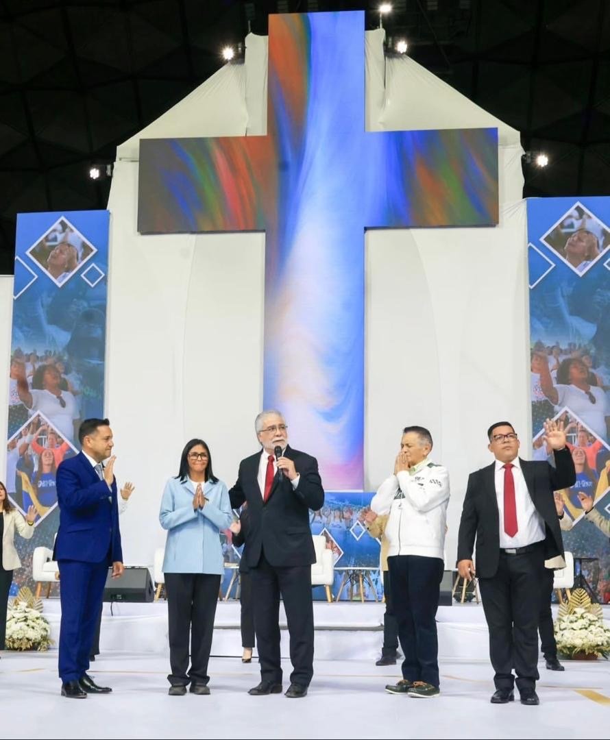 Pastor Ramiro Peña ministering in the nations
